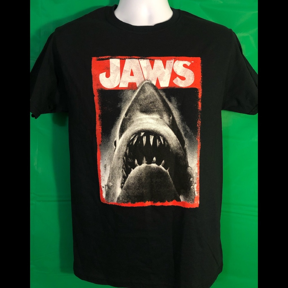 Jaws NWOT SIZE Small (34-36) T-Shirt Black - Picture 2 of 5